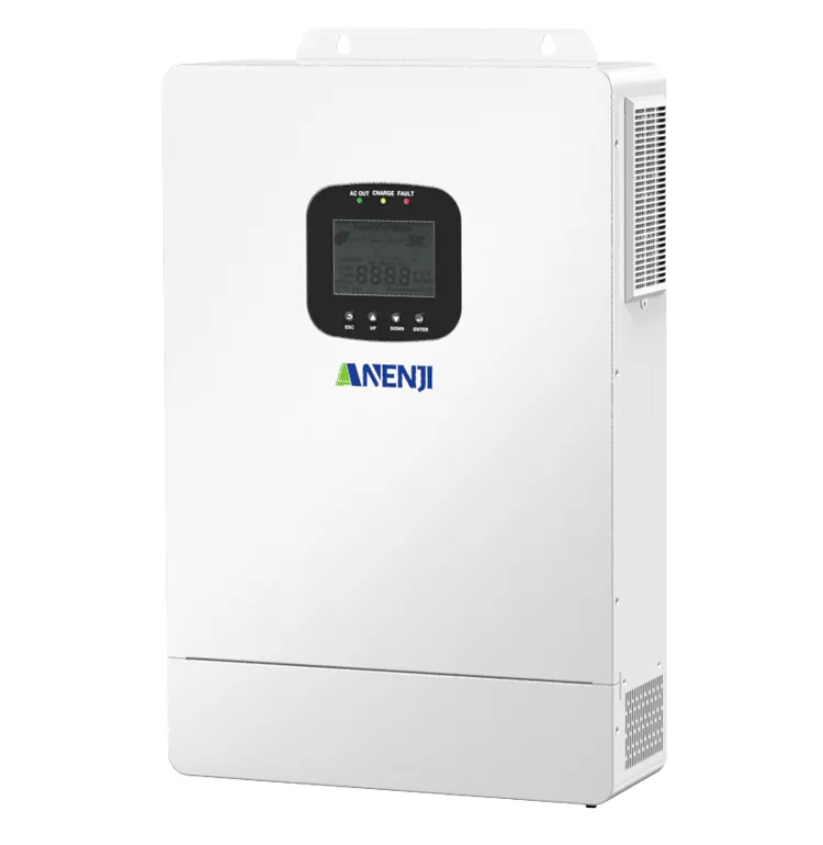 Anenji 7200W Hybrid Solar Inverter 48V 120V/240V Split Phase MPPT Charger Controller