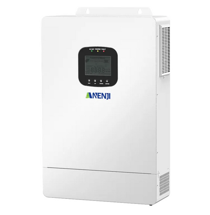 Anenji 10.8KW Hybrid Solar Inverter 48V 120V/208VAC Three Phase MPPT Charger Controller