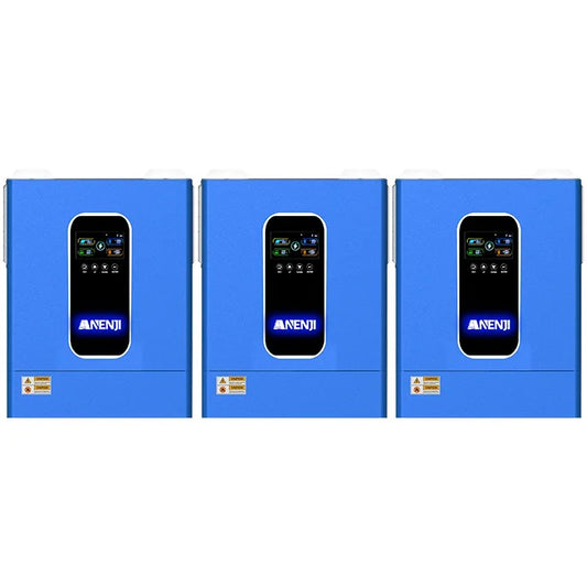 Anenji 33KW 48V 230v Hybrid Inverter/Parallel 3-Phase Inverter On grid Off grid with WIFI