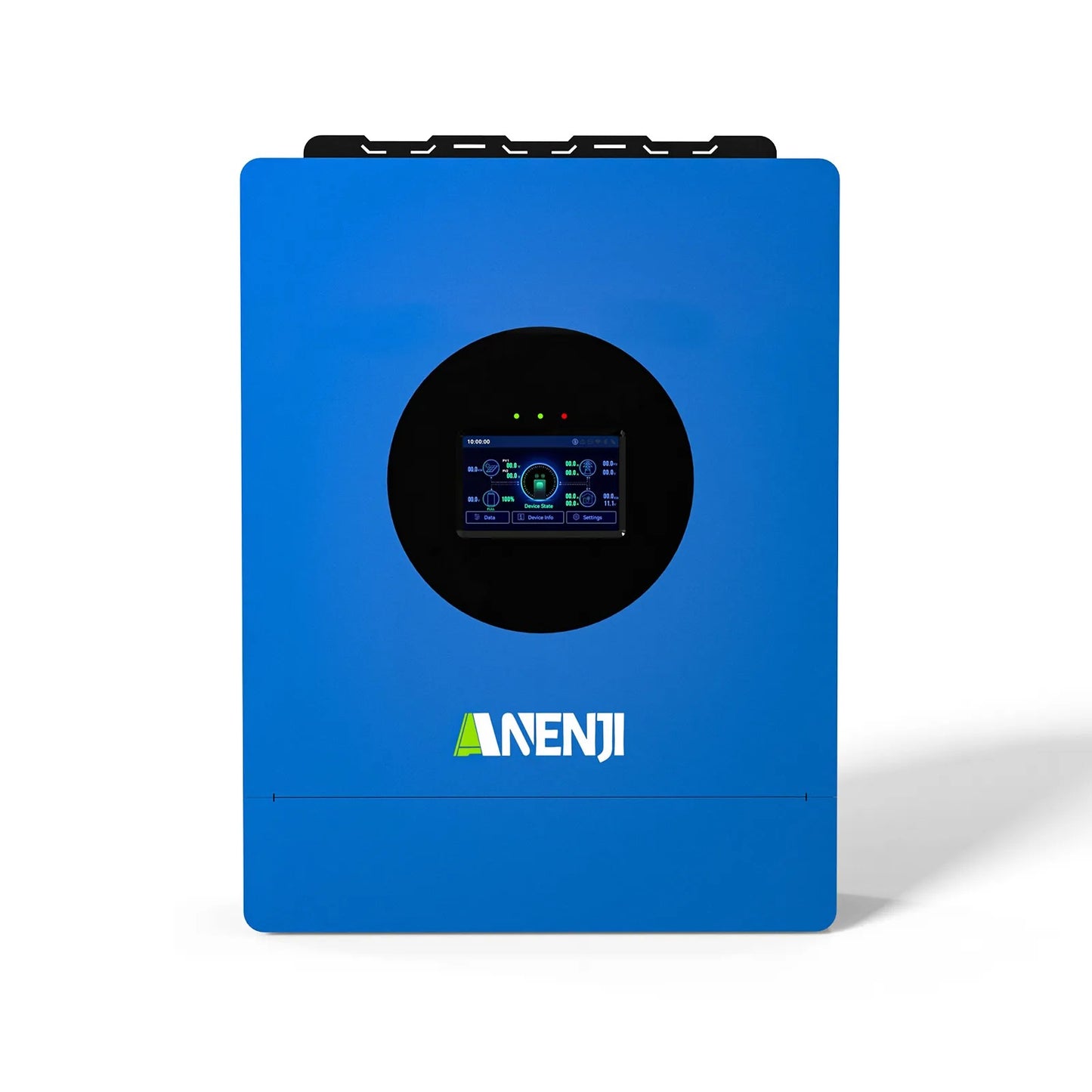 Anenji 6KW 48V Hybrid Solar Inverter Single-phase 120V MPPT Charger Parallel Connection of 6 Units