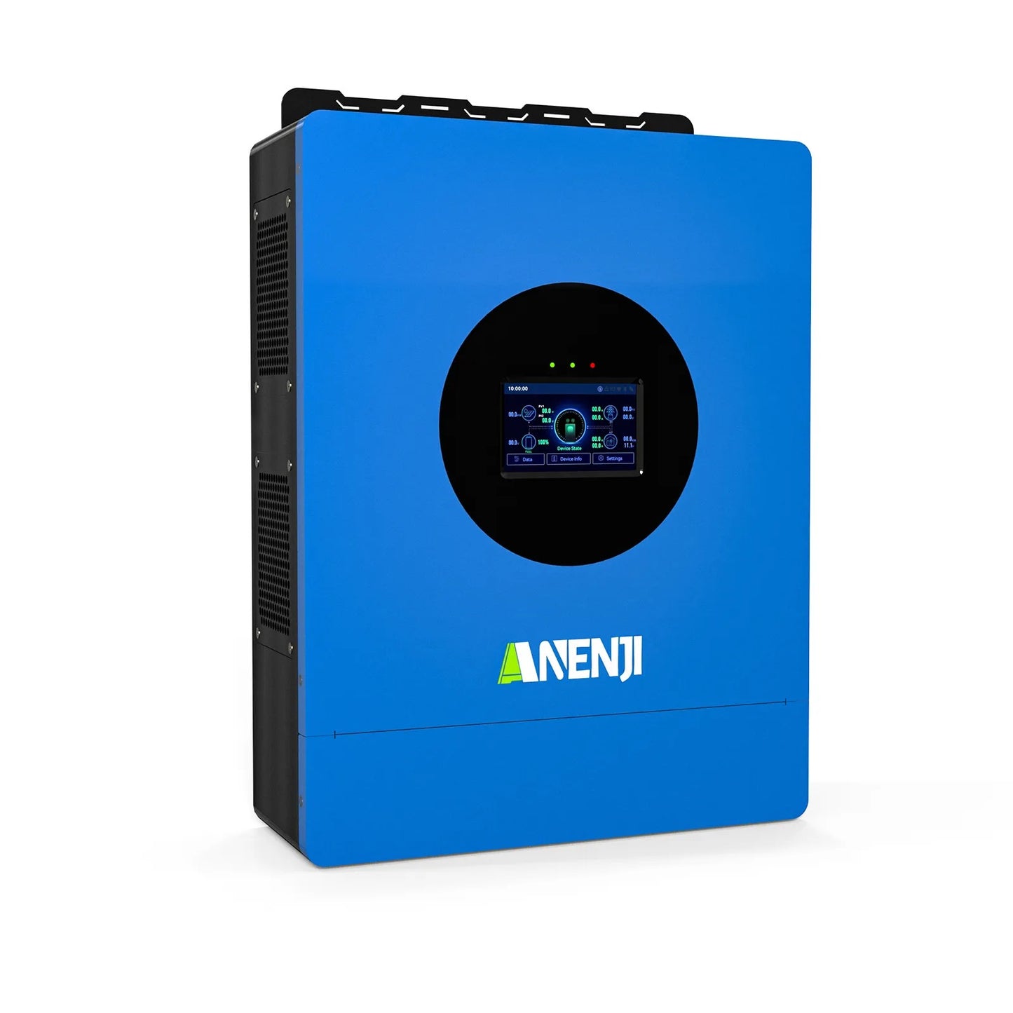 Anenji 6KW 48V Hybrid Solar Inverter Single-phase 120V MPPT Charger Parallel Connection of 6 Units