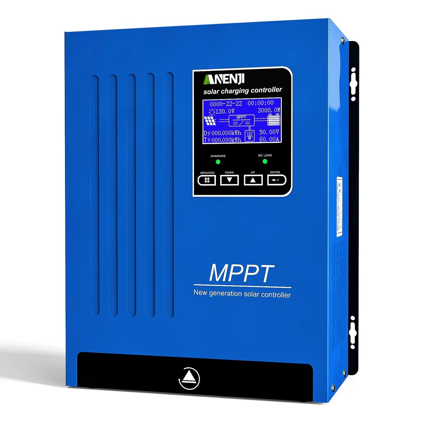 Anenji 80A MPPT Solar Charge Controlller 12V 24V 48V Auto Battery